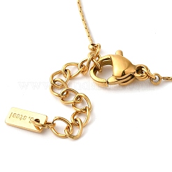 304 Stainless Steel Sun Charm Bracelets for Women&nbsp;BJEW-K237-09G