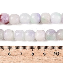 Dyed Natural White Jade Beads Strands&nbsp;G-T138-D16
