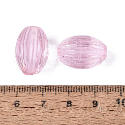 Handmade Ribbed Lampwork Beads&nbsp;X-LAMP-N042-01