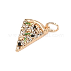 Brass Rhinestone Pendants&nbsp;LS-KK-B145-02G-03