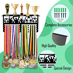 Iron Medal Holder & Tray&nbsp;AJEW-WH0394-012