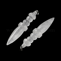 Natural Quartz Crystal Big Pendants&nbsp;G-H338-03P-01
