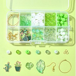 Acrylic Bead DIY Earring Making Kits&nbsp;DIY-FS0006-67A