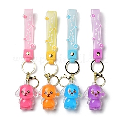 Dog Acrylic Pendant Keychain&nbsp;KEYC-G050-03LG