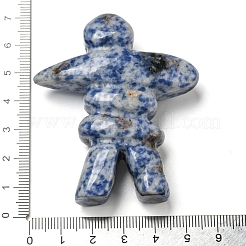 Natural & Synthetic Gemstone Carved Healing Human Shape Figurines&nbsp;DJEW-D012-03G