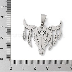 201 Stainless Steel Pendants&nbsp;STAS-S157-23P