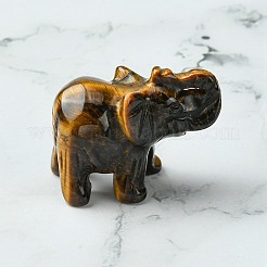 Natural Tiger Eye Home Decorations&nbsp;DJEW-YW0001-04A
