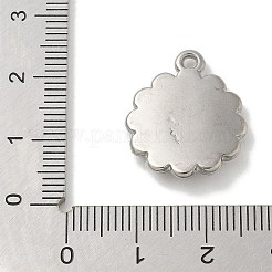 Anti-Tarnish 304 Stainless Steel Pendants&nbsp;STAS-Q334-25P