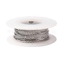 Tarnish Resistant 304 Stainless Steel Boston Link Chains&nbsp;CHS-K008-07A