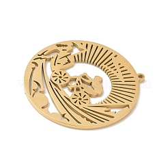 304 Stainless Steel Pendants&nbsp;LS-STAS-F326-04G