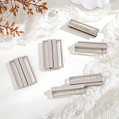 5Pcs Rectangle Alloy Waist Belt Buckles&nbsp;FIND-PH0027-19