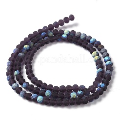 Transparent Glass Beads Strands&nbsp;X1-EGLA-A034-T4mm-MB15