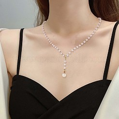Plastic Imitation Pearl Beaded Chain&nbsp;JX303A