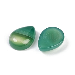Natural Green Onyx Agate(Dyed & Heated) Cabochons&nbsp;G-H094-01A-04
