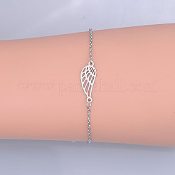 Tarnish Resistant 201 Stainless Steel Link Bracelets&nbsp;BJEW-T011-JN496-1