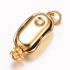 304 Stainless Steel Box Clasps&nbsp;STAS-G071-49G