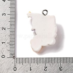 Halloween Theme Opaque Resin Pendants&nbsp;RESI-D075-03D