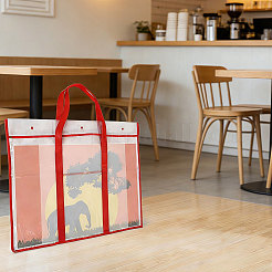 Transparent PVC Storage Bag&nbsp;ABAG-WH0044-91A