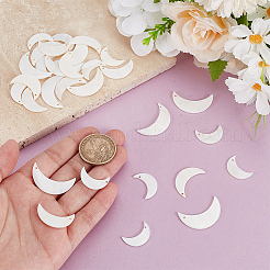 36Pcs 3 Styles Natural Shell Pendants&nbsp;SHEL-GO0001-08