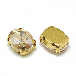 Sew on Rhinestone&nbsp;RGLA-T091-10x14mm-06G