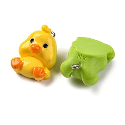 Animal Series Opaque Resin Pendants&nbsp;CRES-M038-05