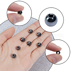 1 Strand Electroplated Synthetic Non-Magnetic Hematite Beads Strands&nbsp;G-PA0002-42B