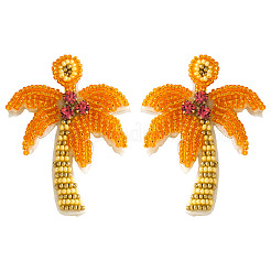 Bohemian Style Plastic Dangle Stud Earrings&nbsp;FS-WG67FDD-03