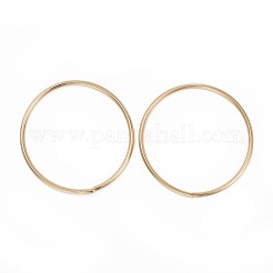 Brass Linking Rings&nbsp;X-KK-P157-54G-NF