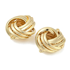 Knot Brass Connector Charms&nbsp;KK-N254-100G