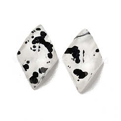 Spot Pattern Resin Cabochons&nbsp;MRMJ-G015-13