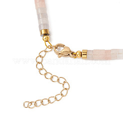 3Pcs 3 Styles Round Shell Pearl & Dyed Natural Magnesite & Pink Aventurine & Chinese Southern Jade Heishi Beaded Necklaces&nbsp;NJEW-JN05300