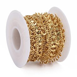 Brass Curb Chains&nbsp;CHC-F013-02G