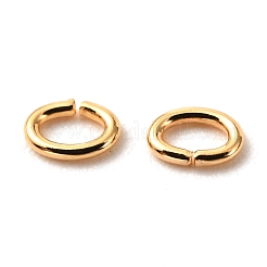 Brass Open Jump Rings&nbsp;KK-F824-109A-G