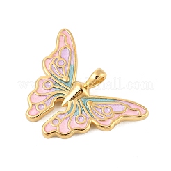 304 Stainless Steel Enamel Pendants&nbsp;STAS-E547-03G