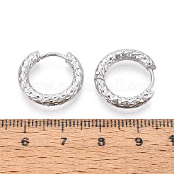 304 Stainless Steel Hoop Earrings&nbsp;STAS-T074-25P