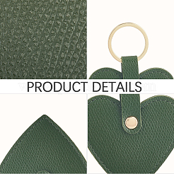 PU Leather Keychain&nbsp;KEYC-WH20008-08F