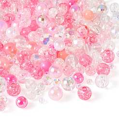 Transparent & Opaque Acrylic Bead&nbsp;LS-OACR-TAC0002-08B