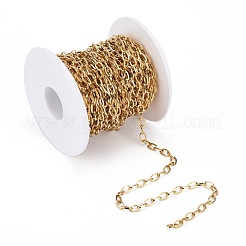 Ion Plating(IP) 304 Stainless Steel Cable Chains&nbsp;CHS-H007-32G