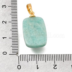 Natural Amazonite Pendants&nbsp;G-T151-02D