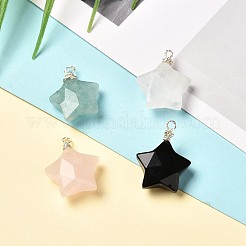Natural Mixed Stone Pendants&nbsp;PALLOY-JF00857