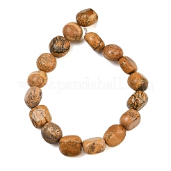 Natural Picture Jasper Beads Strands&nbsp;GG-CBA787B-A31