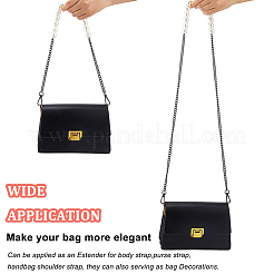 2Pcs 2 Style Plastic Imitation Pearl Beaded Bag Straps&nbsp;DIY-WR0002-72B