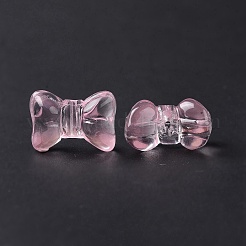 Transparent Spray Painted Glass Beads&nbsp;GLAA-I050-11D