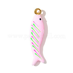 304 Stainless Steel Enamel Pendants&nbsp;STAS-OY003-03G-02