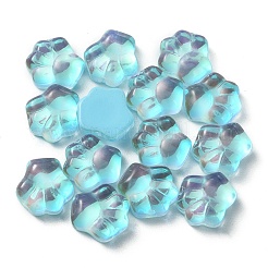 Cat Paw Print Resin Cabochons&nbsp;FIND-CJC0015-21G