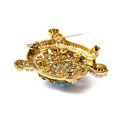 Retro Alloy Rhinestone Brooch&nbsp;JEWB-K018-27AG