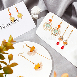 DIY Autumn Theme Earrings Making Kits&nbsp;DIY-SC0015-82