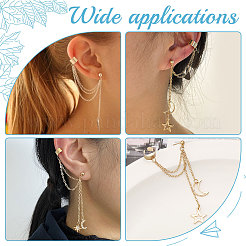50Pcs Brass Ear Cuff Findings&nbsp;KK-BBC0007-85