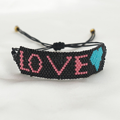 Miyuki Seed Braided Bead Bracelet&nbsp;BJEW-Z013-11