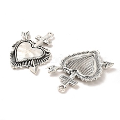 Tibetan Style Alloy Pendants&nbsp;FIND-C043-065AS